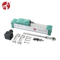 Sensor de Desplazamiento Lineal KTF de 550 mm, Carcasa de Aluminio Anodizado, Alta Precisión de 0.01 mm, Clasificación IP50, Soporte de Montaje Ajustable para
