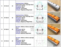 Sistem Rel Konveyor Roller Placon Aluminium Ukuran Mini Khusus Pabrik untuk Sistem Rak Aliran Fluot