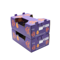 Meilleures ventes - Boîte en carton ondulé personnalisée avec impression de logo - Boîte d'emballage pour fruits