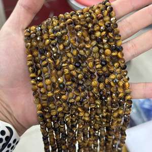 Perles rondes facettées de 6 mm, <span class=keywords><strong>64</strong></span> pièces, en améthyste claire, pour la fabrication de bijoux DIY - Product Image 6