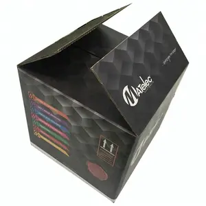 Caja de cartón corrugada personalizada para ordenador portátil, caja de papel de cartón de precio asequible, mayor caja de cartón