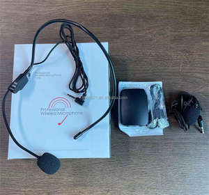 Transmisor <span class=keywords><strong>de</strong></span> micrófono inalámbrico para radio FM, amplificador <span class=keywords><strong>de</strong></span> <span class=keywords><strong>voz</strong></span>, portátil - Product Image 2