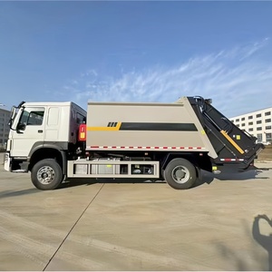 Camion compacteur de déchets Sinotruk HOWO 4X2 16m3, camion de collecte de déchets, camion compresseur de déchets - Product Image 3