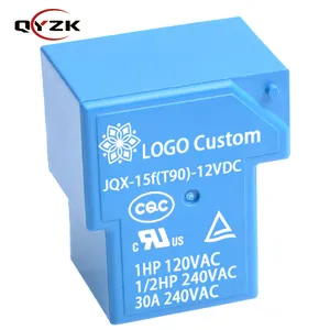 Relais 30a 40a Mini 3 Volt 5V 6 Volt 12v 24Vdc 48V Dc T90 Pcb 4 Pin 5 Pin 6 Pin Cmp7 relè di potenza 30a Relais - Product Image 1