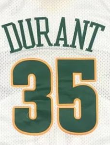 Genähte oder heiß gepresste Basketball trikots Seattle 11 Schrempf 20 Gary Payton 35 Durant 40 Shawn Kemp 34 Allen - Product Image 4