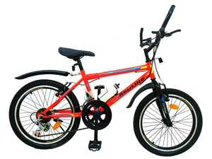 HENG RUN HRM015 Bicicletta da Montagna con Telaio in Acciaio per Bambini Forcella Ammortizzata Ruote in Lega di Alluminio Sella da Corsa - Per Ragazzi e Ragazze - Product Image 3