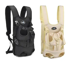 Dog Backpack Breathable Outdoor Portable Travel Bag Holder Saddle Hiking Pet Carrier