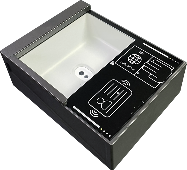 MHY Ultra-Slim PC-Free USB Gigabit Ethernet Passport Reader Scanner Built-in AI CMOS Sensor 13MP/800DPI in Stock 1-Year Warranty