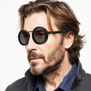 Gafas de Sol Redondas Polarizadas con Filtro ND Ajustable 1-9, Protección UV400, para Conducir y Pescar, para Hombre, Novedad 2026 - Product Image 1