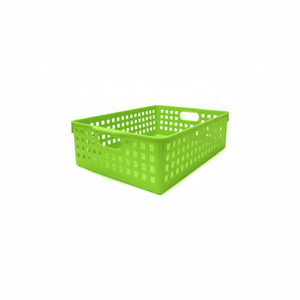 Cesto portaoggetti Inomata B5 verde - Product Image 1