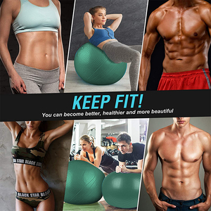 Boule d'équilibre <span class=keywords><strong>de</strong></span> Yoga en Pvc antidérapant, épais, personnalisé, pour l'entraînement, le Fitness - Product Image 6