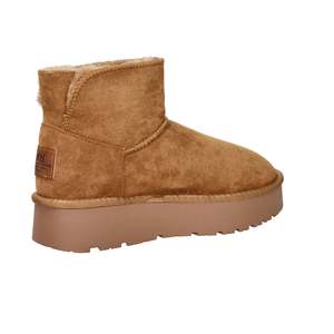 Bottines à plateforme en daim camel Xti Donna pour l'hiver - Product Image 5