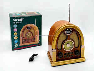 Altavoz Inalámbrico Estilo Vintage NS-7061BT NNS, Radio AM/FM/SW Recargable con Sonido Estéreo - Product Image 2