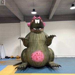 หนูเป่าลมขนาดใหญ่สำหรับการประท้วงแรงงาน รุ่น Scabby the <span class=keywords><strong>Rat</strong></span> แบบเป่าลม ปรับแต่งได้ สำหรับการประท้วงสหภาพแรงงาน - Product Image 1