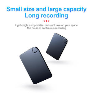 Hot Selling Card Type K2 High Definition Noise Reduction Ultra Long Standby Portable Intelligent Voice Control Recorder Pen - Product Image 3