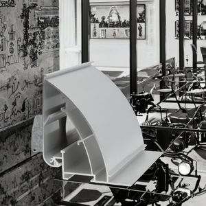 Profilé en aluminium revêtu sans cadre de 85 mm d'épaisseur (1,2 mm) pour extérieur, série 6000, service de découpe, panneau publicitaire - Product Image 3