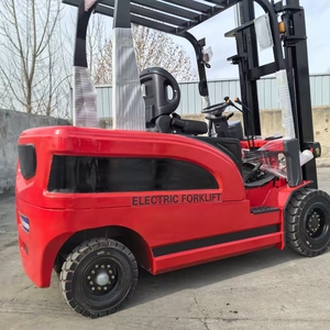 Chariot élévateur électrique polyvalent de 2 tonnes, modèles de manutention télescopique, batterie plomb-acide 60V/200AH, mât à deux étages, pneus pleins, personnalisable - Product Image 5