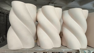 أواني فخارية خزفية بيضاء خزفية للبيع بالجملة بيع بالجملة خزفية سيراميك جاهزة للطلاء - Product Image 3