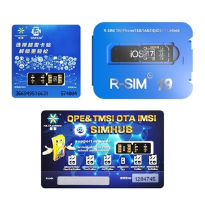 Rsim 19 Rsim Club Mksd Usim giá 15 đô la cho thẻ Heicard V3.0 Turbo Unlock Chip Card Sim có nhãn dán dành cho <span class=keywords><strong>iphone</strong></span> 6/<span class=keywords><strong>7</strong></span>/8 11 12 13 14 <span class=keywords><strong>P</strong></span> - Product Image 2