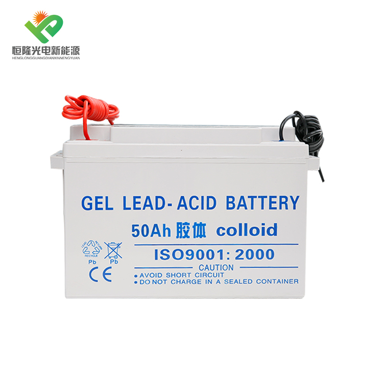 Гелевый Аккумулятор глубокого цикла на солнечной энергии 12 В 50 Ач