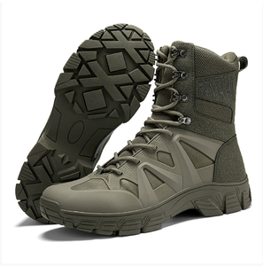Bottes tactiques pour hommes adultes DF 304, couleur vert sauge, pour la chasse, la randonnée, le désert - Product Image 4