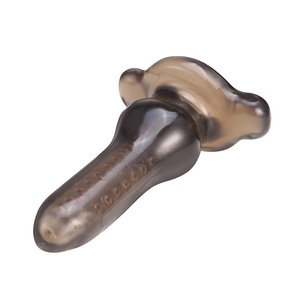 Vibratore a Forma di Pene Maschile, Plug Anale Inseribile, Giocattolo Sessuale per Uomini, Donne e Gay, Impermeabile, Morbido Masturbatore - Product Image 1