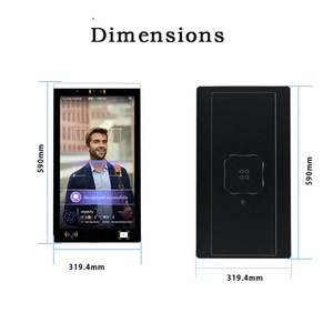 Terminal Inteligente de Reconocimiento Facial Biométrico Android 11 de 21.5 Pulgadas, Sistema de Control de Acceso y Asistencia con Código QR NFC, Visión Nocturna ODM OEM - Product Image 4