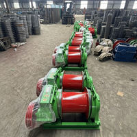 Treuil à câble en acier de 3 tonnes avec frein manuel, qualité industrielle, machine de levage et de traction, vente directe d'usine Chine, treuil marin pour bateaux