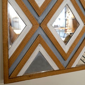Retro Vintage <strong>Grilles</strong> Decorate Long <strong>Mirrors</strong> Fashion Hanging <strong>Mirror</strong> Wall Decoration - Product Image 6