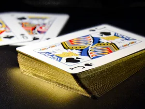 FEO Cartes à jouer personnalisées Jeu de cartes de fête Carte papier cartonné avec logo personnalisé
