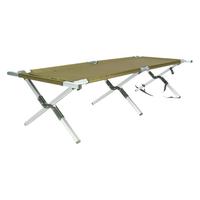 OYETREE Lit de sieste ultra-léger pour une personne Camping en plein air Lit pliant tactique portable en métal Cross-Border Extra-Wide