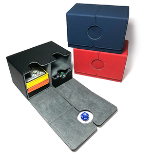 Boîte à cartes Offre Spéciale avec plateau de dés, étui de rangement de cartes pour 100 cartes à Double manche pour TCG CCG MTG - Product Image 1