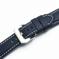 Bracelet de montre de sport en nylon doux et respirant avec boucle à ardillon universelle 20 mm/22 mm/24 mm/26 mm