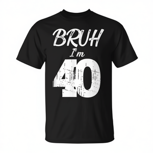 Camiseta Personalizable para el 40.º Aniversario, para Promociones Personalizadas - Product Image 2