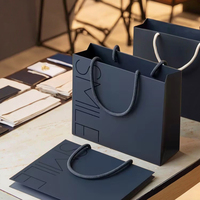 Bolsas de Papel Ecológicas Personalizadas de Alta Gama y Bolsas de Cartulina Negra para Regalos con Logotipo