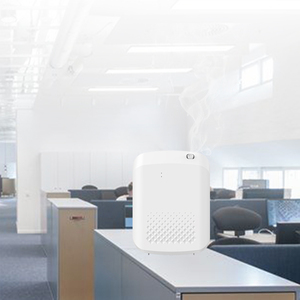 Diffuseur <span class=keywords><strong>d</strong></span>'arômes intelligent électrique sans eau, contrôle par application, purification de l'<span class=keywords><strong>air</strong></span>, humidification, grande capacité de 400 ml, montage mural pour voiture et maison - Product Image 5