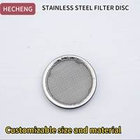 5 10 15 20cm 1-100 Mesh 304 316 Saringan Logam Stainless Steel Plan Wire Mesh Filter Screen Disc