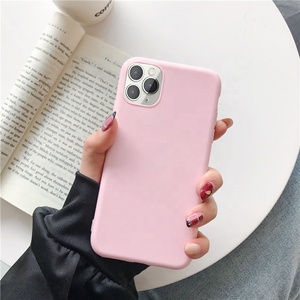 Tschick เคสโทรศัพท์สีพื้นสำหรับ <span class=keywords><strong>iPhone</strong></span>,เคสสำหรับรุ่น SE <span class=keywords><strong>2020</strong></span> <span class=keywords><strong>11</strong></span> <span class=keywords><strong>Pro</strong></span> <span class=keywords><strong>Max</strong></span> X XR Xs <span class=keywords><strong>Max</strong></span> ทำจาก TPU แบบนิ่มคลุมด้านหลังแบบเรียบง่ายสำหรับ <span class=keywords><strong>iPhone</strong></span> 6S 7 8 Plus - Product Image 3