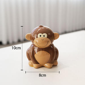 <span class=keywords><strong>2022</strong></span> decoración mono decoraciones al por mayor mono <span class=keywords><strong>Piggy</strong></span> Save Child Kid moneda Banco seguridad caja de dinero silicona alcancía - Product Image 6