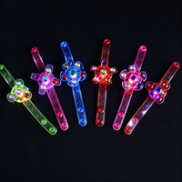 Bracelet lumineux LED clignotant pour enfants, idéal pour les fêtes, anniversaires, soirées et carnavals