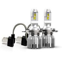 Tout en un NAOEVO S3 7200LM 6500K 60 W/Set H1H7 9005 9006 Auto Voiture Led Moto Phare Ampoule H4 Led Phare