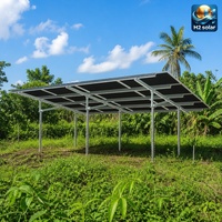 Sistema de Montaje con Tornillos de Tierra H2 Solar para Filipinas, Diseño GEA para Proyectos, Soporte Solar para Typhoon