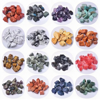 Vente en gros de 46 types de pierres brutes de matériaux mixtes de haute qualité pour la décoration et les cadeaux