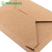 Boîtes à lunch marron kraft micro-ondables conteneur à emporter conteneur à emporter pour restaurant restauration et fête