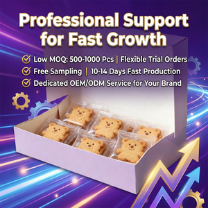 Custom Paper Kraft <strong>Christmas</strong> Cookie Packaging Box Bakery <strong>Christmas</strong> <strong>Treat</strong> Candy Cookie <strong>Boxes</strong> for Gift Giving Food Packaging <strong>Boxes</strong> - Product Image 3