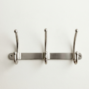 Stainless Steel Door Storage <b>Hook</b> Perfect For Bathroom Toilet Robe And Towel Organization Space Saving Solution Wall Mounted - Product Image 1
