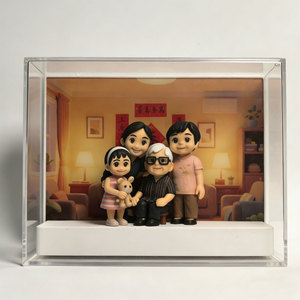 Figurine d'action 3D personnalisée : envoyez une <span class=keywords><strong>photo</strong></span> et recevez une statue en résine peinte - Product Image 1