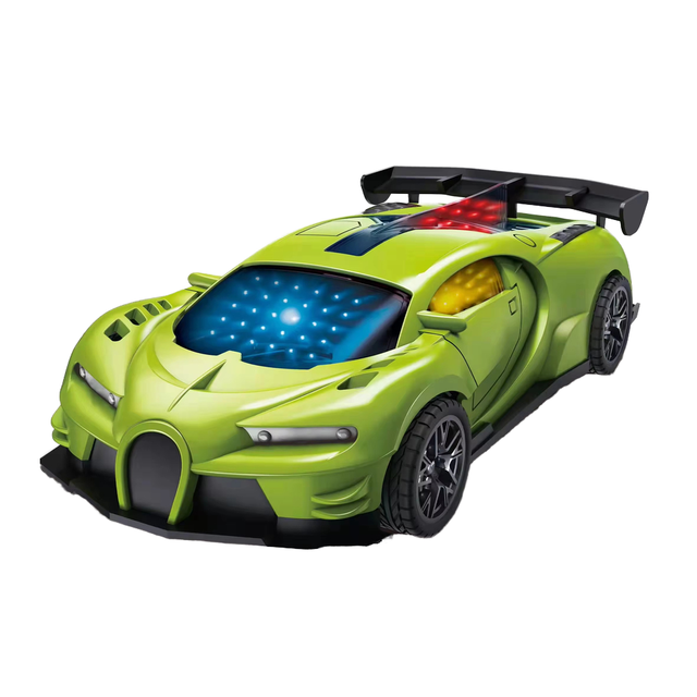 2.4G 1:14 Scale RC Car Model of Light Spraying Vehicle Includes Electricity