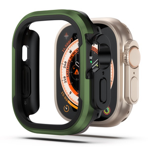 Suitable for Apple <b>Watch</b> 46mm, simple metal <b>waterproof</b> and shockproof protective case - Product Image 3