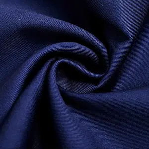 Factory Supply 100% Cotton Woven Uniform Fabric 21*21s 108*58 3/1 Twill Workwear Fabric